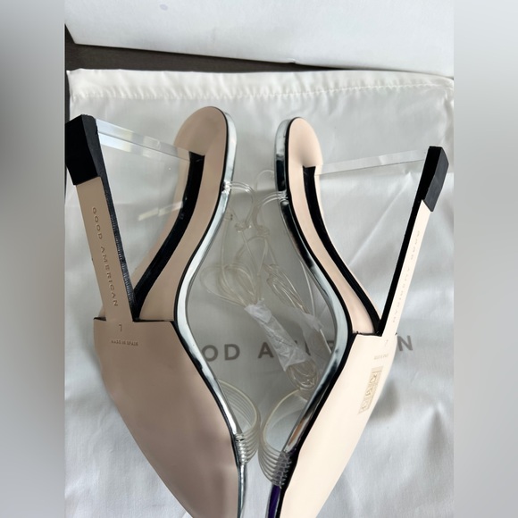 Good American Cinder-f*cking-rella Silver - Size 7 - Picture 7 of 9